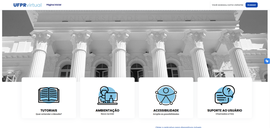 Página UFPR Virtual